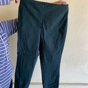 Green Stretch Dress Pants